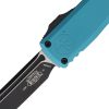 Microtech Auto Ultratech Gen IV Cyan Cerakote OTF