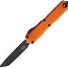 Microtech Auto Ultratech Gen IV Orange Two-Tone OTF