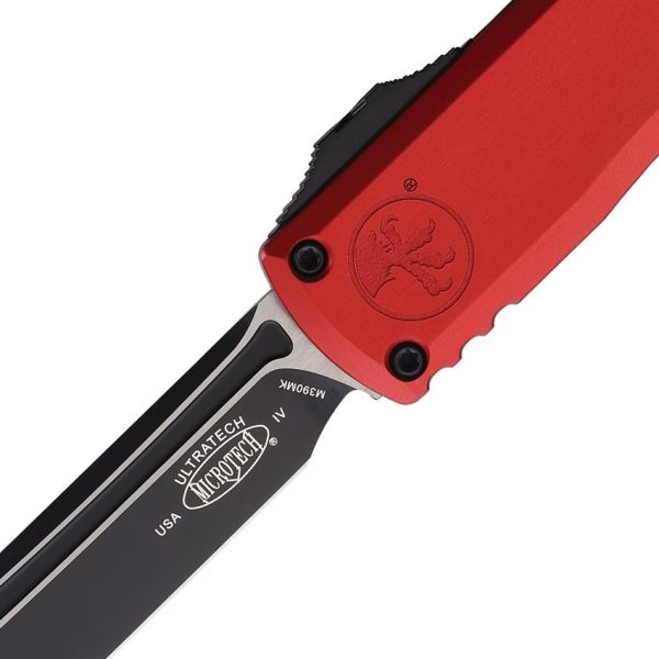 Microtech Auto Ultratech Gen IV Red Two-Tone OTF