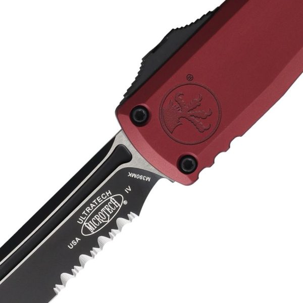 Microtech Auto Ultratech Gen IV T/E OTF - Merlot
