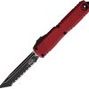 Microtech Auto Ultratech T/E Gen IV OTF - Merlot Serrated