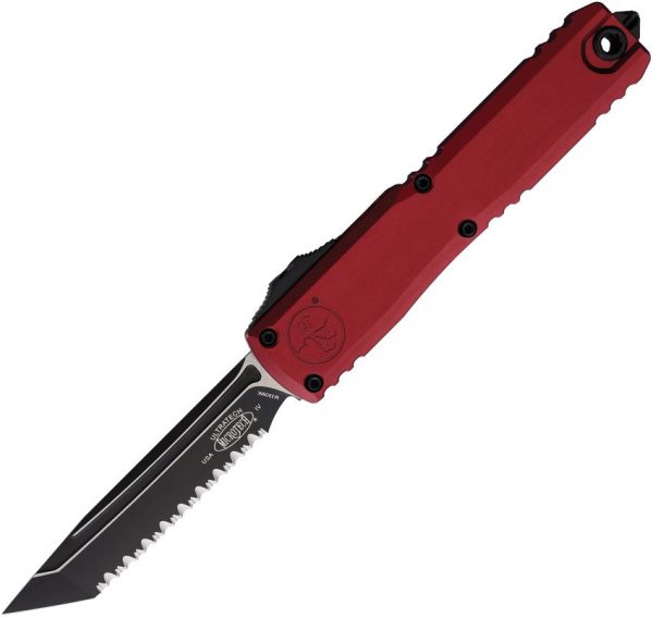 Microtech Auto Ultratech T/E Gen IV OTF - Merlot Serrated