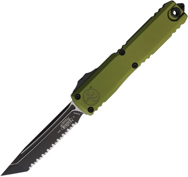 Microtech Auto Ultratech T/E Gen IV OTF - OD Serrated