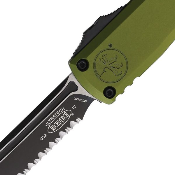Microtech Auto Ultratech T/E Gen IV OTF - OD Serrated