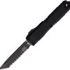 Microtech Auto Ultratech T/E Gen IV OTF - Black Serrated