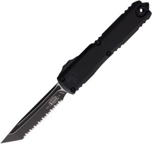 Microtech Auto Ultratech T/E Gen IV OTF - Black Serrated
