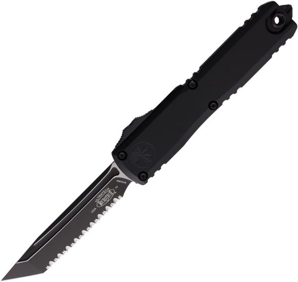 Microtech Auto Ultratech T/E Gen IV OTF - Black Serrated
