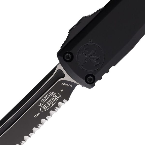 Microtech Auto Ultratech T/E Gen IV OTF - Black Serrated