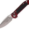 Microtech Auto LUDT Button Lock GenIII Apocalyptic Merlot