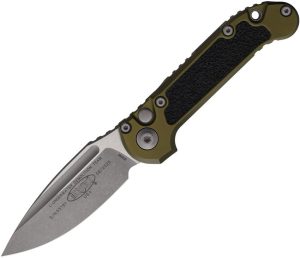 Microtech Auto LUDT Button Lock GenIII Apocalyptic OD Green