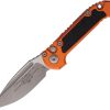 Microtech Auto LUDT Button Lock GenIII Apocalyptic Orange