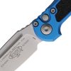 Microtech Auto LUDT GenIII Button Lock - Blue Stonewash