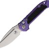 Microtech Auto LUDT Marfione Select - Purple Titanium
