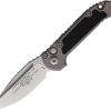Microtech Auto LUDT GenIII Button Lock - Gray Stonewash