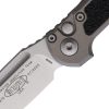Microtech Auto LUDT GenIII Button Lock - Gray Stonewash
