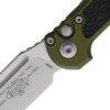 Microtech Auto LUDT GenIII Button Lock - OD Green Stonewash