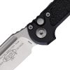 Microtech Auto LUDT Button Lock GenIII Stonewash M390