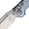 Microtech Auto LUDT Marfione Select - Ice Blue Titanium