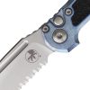 Microtech Auto LUDT Marfione Select - Ice Blue Anodized