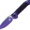 Microtech Auto LUDT GenIII Aurora - Purple G10