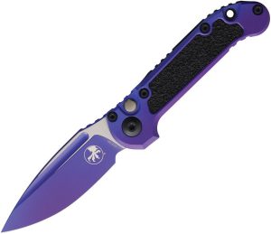 Microtech Auto LUDT GenIII Aurora - Purple G10