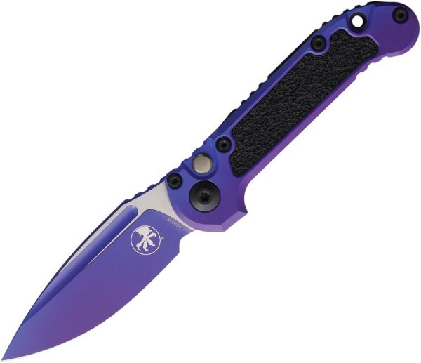 Microtech Auto LUDT GenIII Aurora - Purple G10