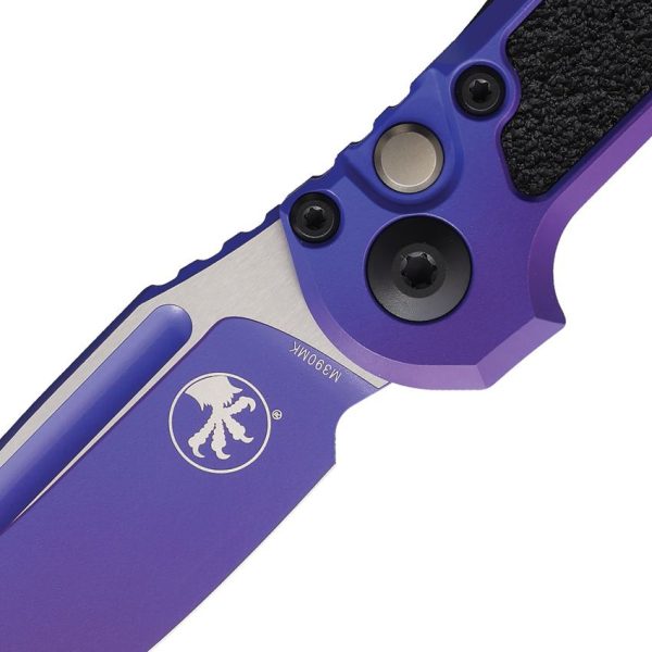 Microtech Auto LUDT GenIII Aurora - Purple G10