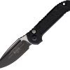 Microtech Auto LUDT GenIII Button Lock - Black