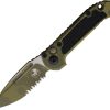 Microtech Auto LUDT Bazooka Camo - Serrated M390MK