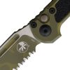 Microtech Auto LUDT Bazooka Camo - Serrated M390MK