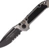 MCT11352NC.jpg Microtech Auto LUDT GenIII Button Lock - Gray Aluminum