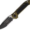 Microtech Auto LUDT GenIII Button Lock - OD Green