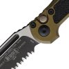 Microtech Auto LUDT GenIII Button Lock - OD Green