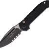Microtech Auto LUDT GenIII Button Lock - Black