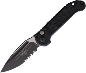 Microtech Auto LUDT GenIII Button Lock - Black