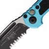 Microtech Auto LUDT GenIII Button Lock - Turquoise