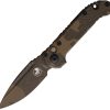 Microtech Auto LUDT GenIII Badlands Camo Signature Series
