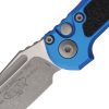 Microtech Auto LUDT GenIII Apocalyptic Blue Handle