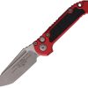 Microtech Auto LUDT GenIII Apocalyptic Red Handle
