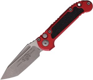 Microtech Auto LUDT GenIII Apocalyptic Red Handle