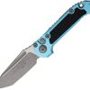 Microtech Auto LUDT GenIII Apocalyptic Turquoise