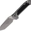 Microtech LUDT Auto Folding Knife GenIII 3.5" Apocalyptic Tanto Blade, Weathered Aluminum Handle, Button Lock
