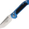 Microtech Auto LUDT GenIII Blue Aluminum Automatic Knife