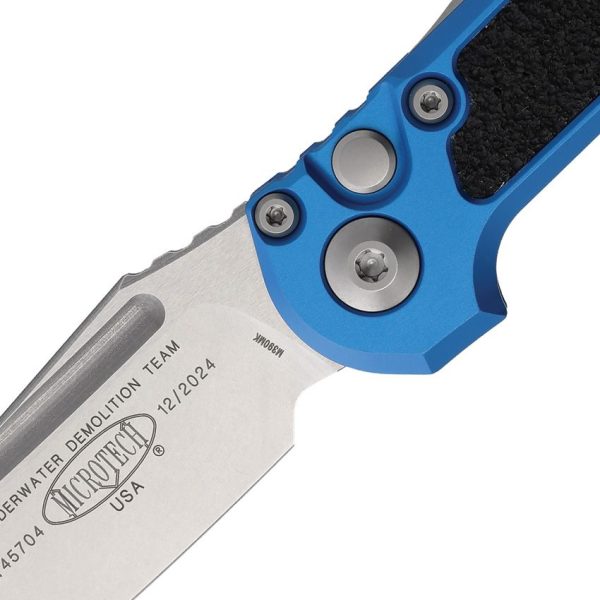 Microtech Auto LUDT GenIII Blue Aluminum Automatic Knife