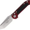 Microtech Auto LUDT GenIII Merlot Aluminum Automatic