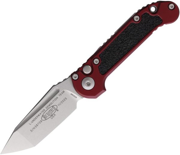 Microtech Auto LUDT GenIII Merlot Aluminum Automatic