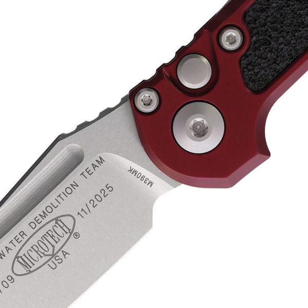 Microtech Auto LUDT GenIII Merlot Aluminum Automatic