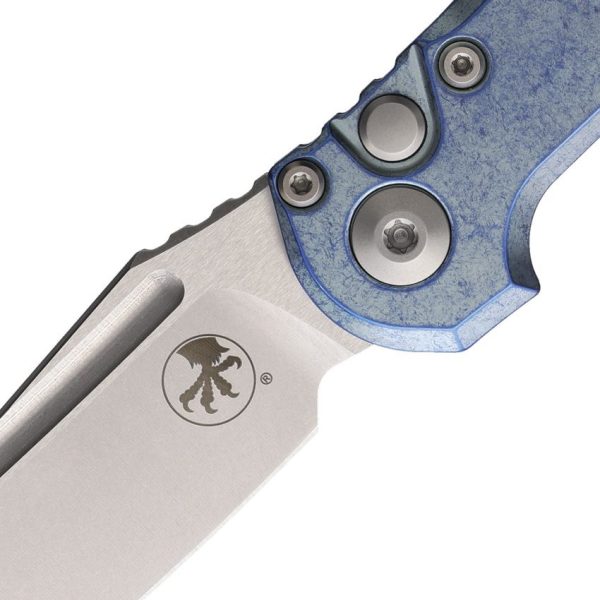 Microtech Auto LUDT Marfione Select Smooth Titanium