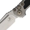 Microtech Auto LUDT Marfione Select Stonewash Titanium