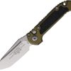 Microtech Auto LUDT GenIII OD Green Aluminum Automatic